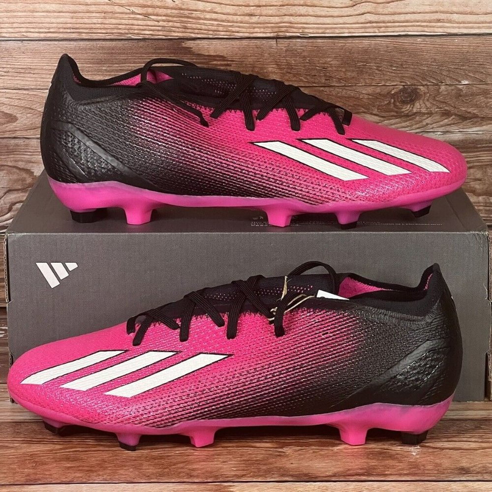 Adidas Soccer Cleats Mens Pink Black X Speedportal.2 FG GV9563 Multi Size NEW
